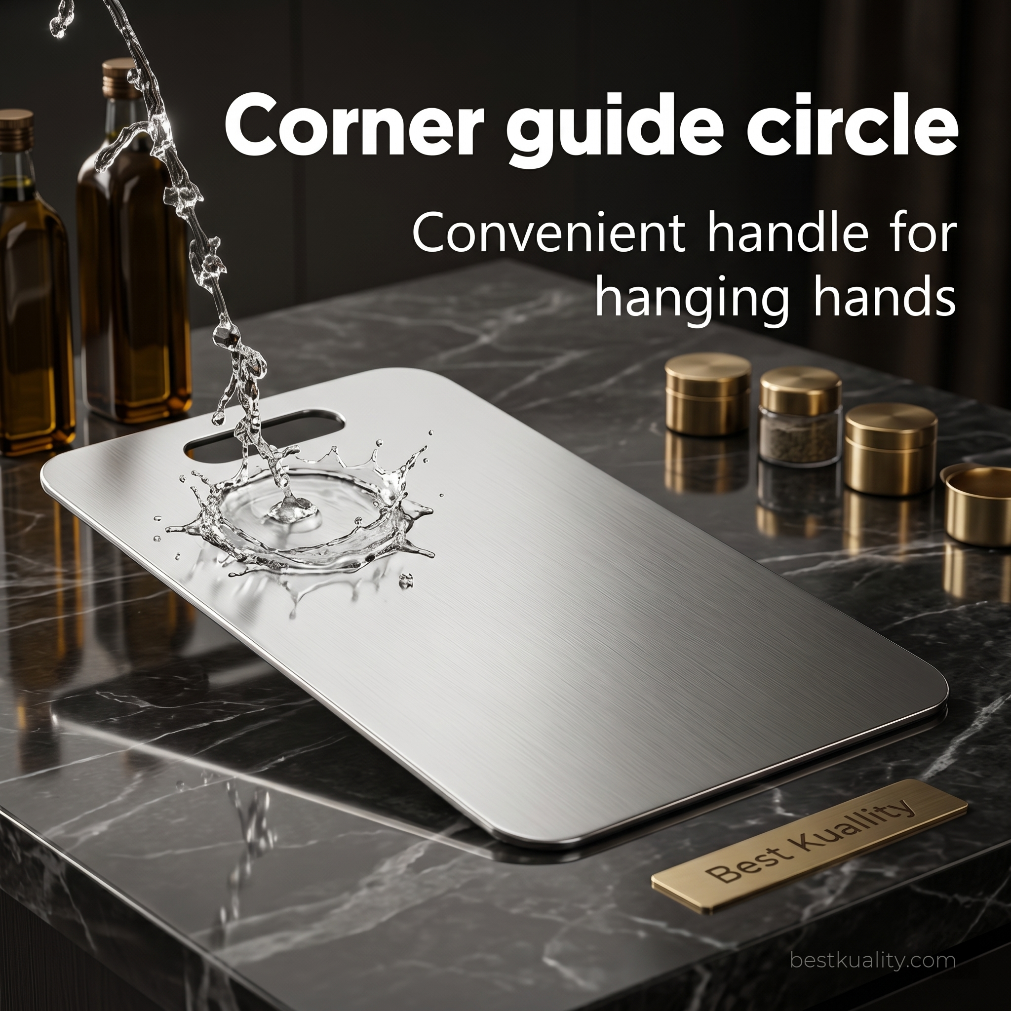 3PCS Stainless Steel Cutting Board