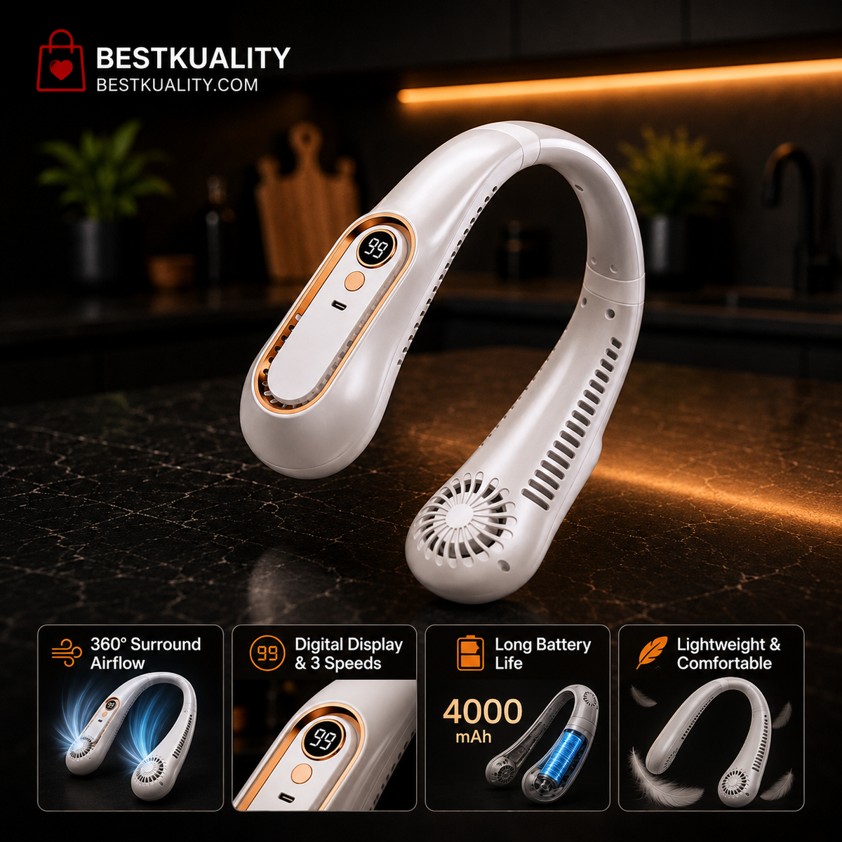 Portable Neck Fan
