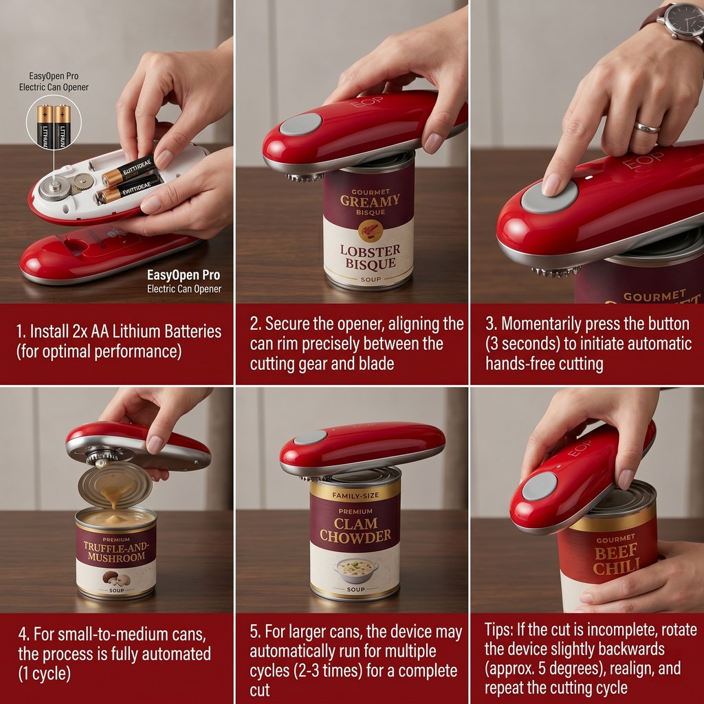 EasyOpen Pro Electric Can Opener