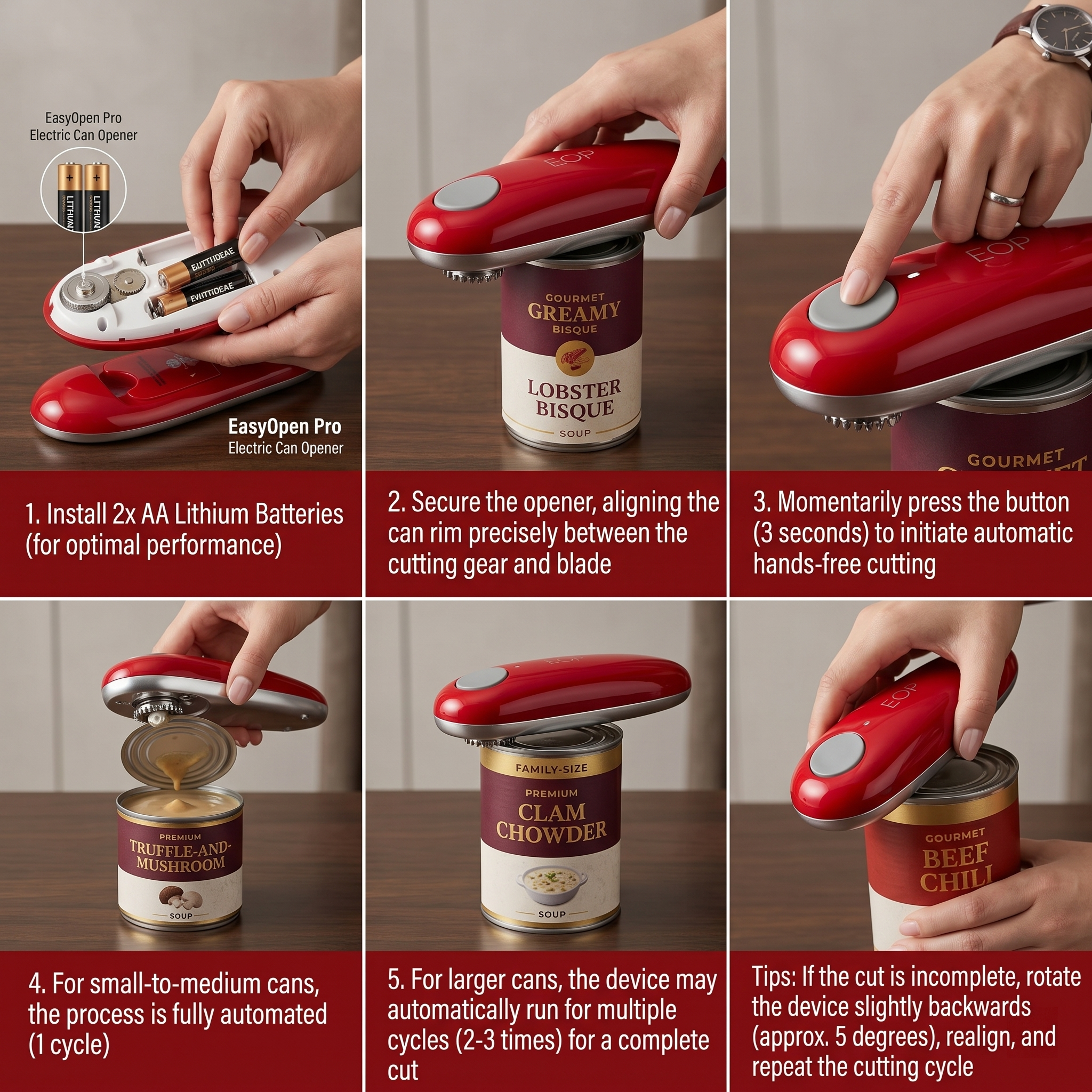 EasyOpen Pro Electric Can Opener