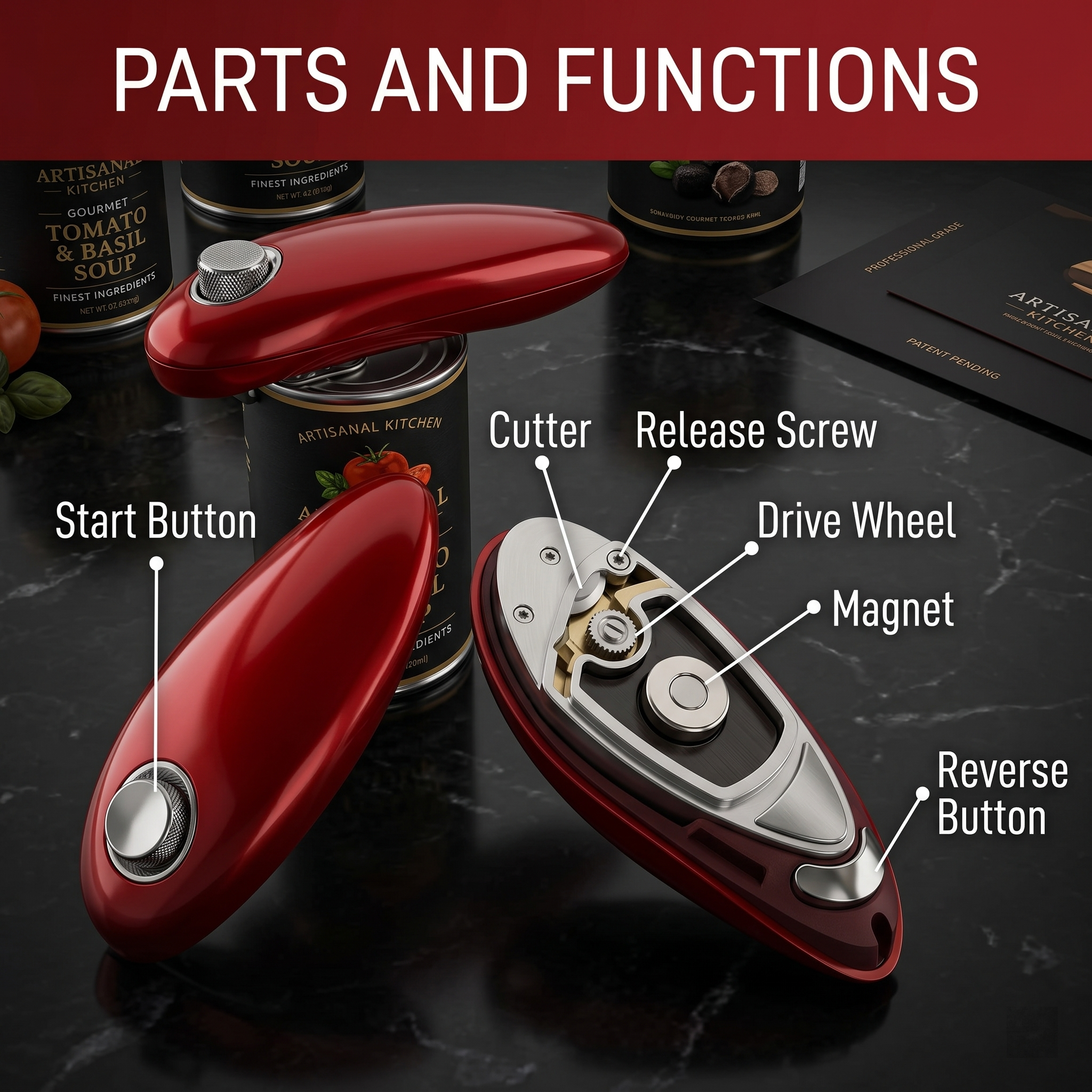 EasyOpen Pro Electric Can Opener