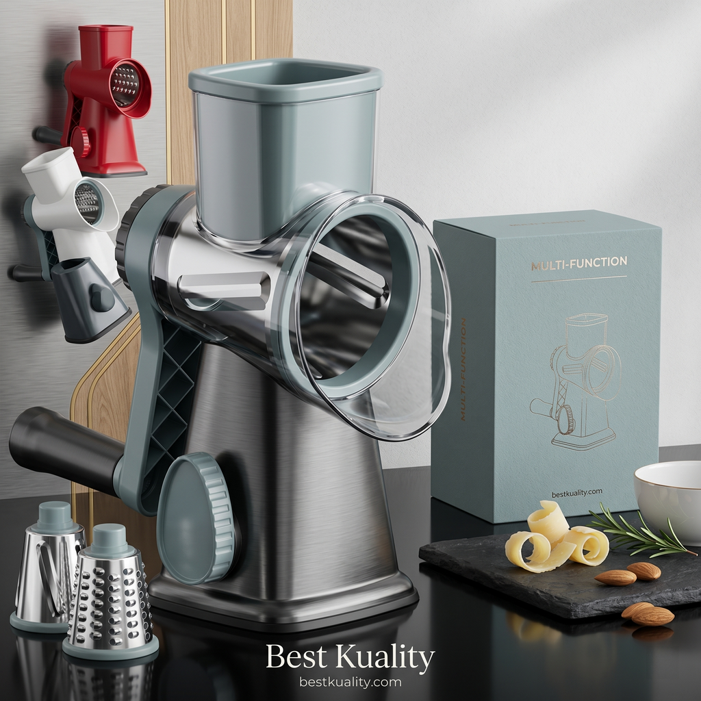 Multifunction Kitchen Rotary Grater
