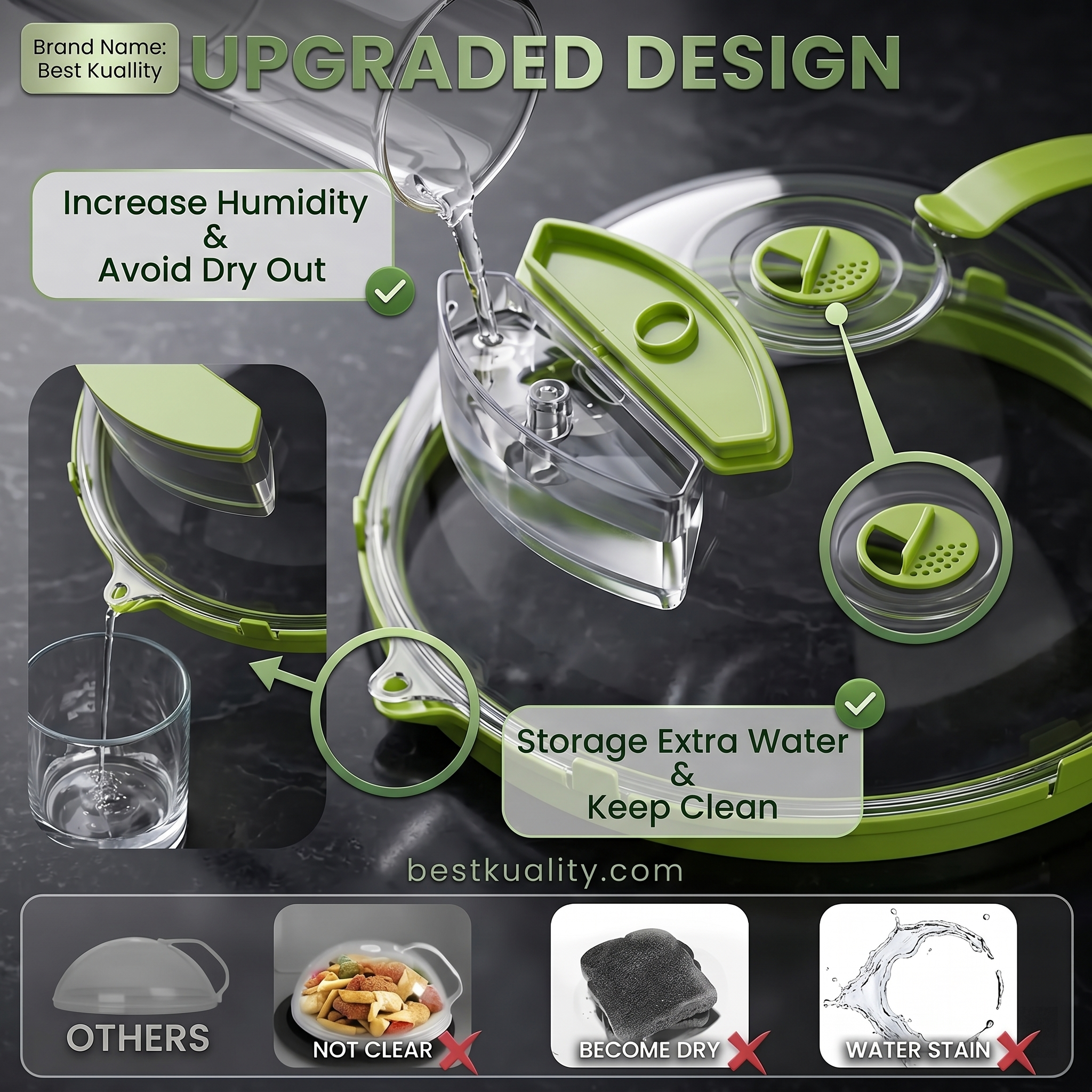 SteamShield Microwave Cover